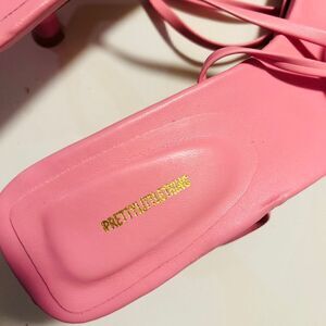 PLT kitten heel sandals in pink